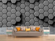 Фотообои 3д стена - 1