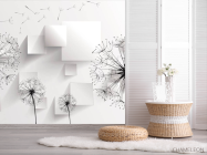 Фотошпалери Векторні кульбаби - 2