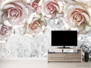 Фотообои Объёмные розы - 2