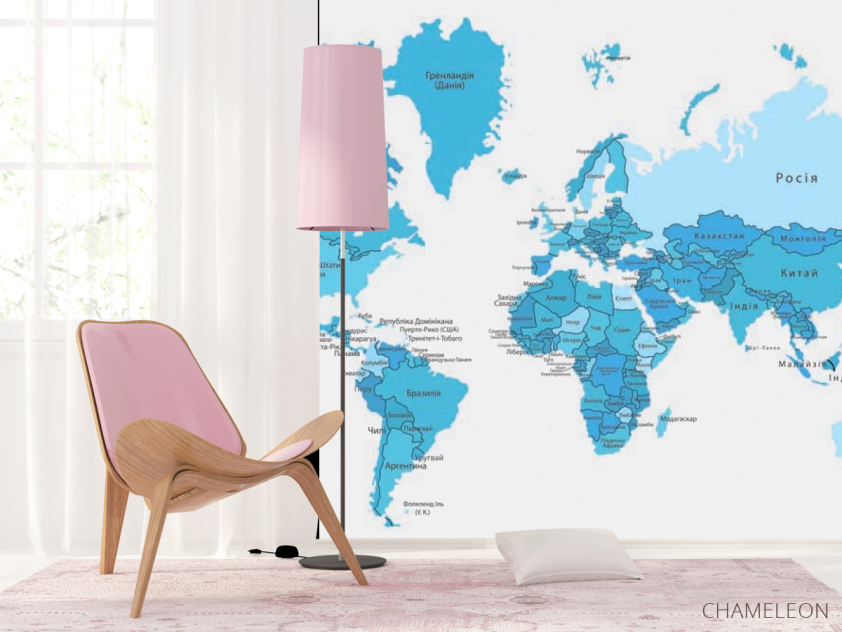 Фотошпалери Карта - 4