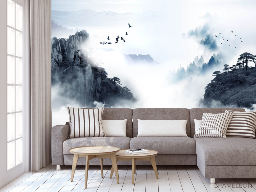 Фотообои Абстрактные горы - 3