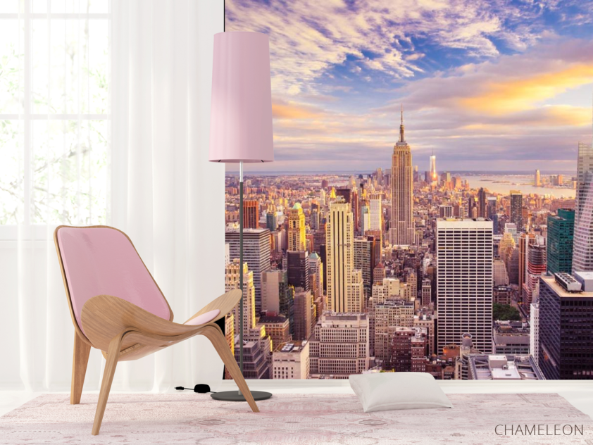 Фотошпалери Нью Йорк і красиве небо - 4