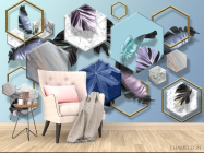 Фотообои 3д, геометрия - 4