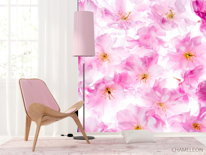 Фотошпалери Акварельні квіти - 4