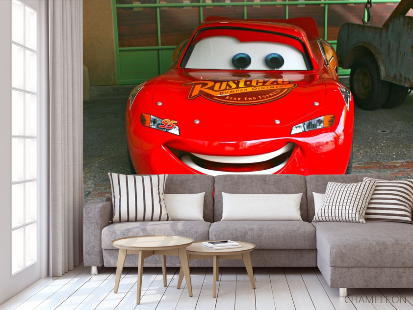 Фотообои Машинка улыбается - 3