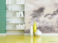 Фотошпалери дерева в тумані - 3