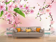 Фотообои цветущие ветви - 1