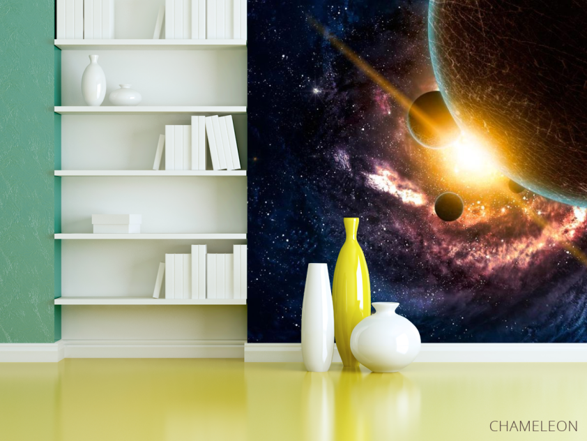 Фотошпалери Галактика і планети - 3