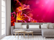 Фотообои Малиновые лилии - 3