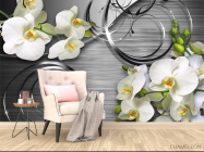 Фотообои Орхидеи 3д - 4