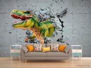 Фотообои Динозавр 3Д - 1