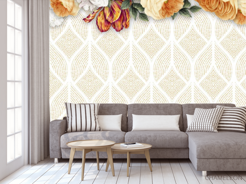 Фотообои цветы и узоры - 3