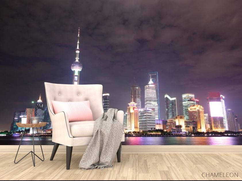 Фотообои Вода, город, небо - 4