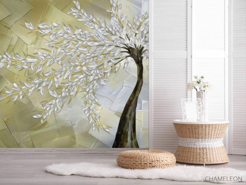 Фотошпалери Дерево об'ємне 3д - 2