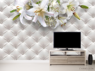 Фотообои Лилии под потолком - 2