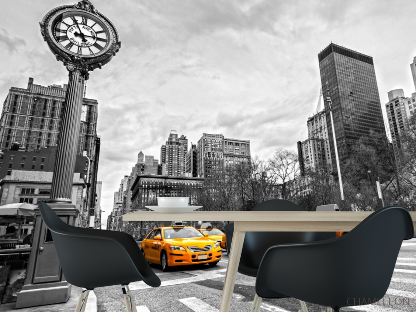 Фотошпалери жовте таксі в Англії - 1