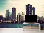 Фотообои Высотки, вода - 2