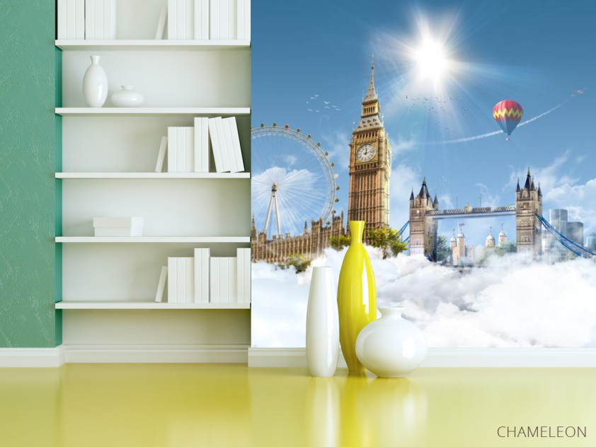 Фотошпалери Лондон воблаках - 3