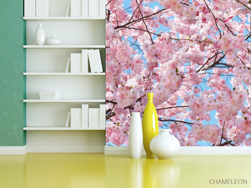 Фотошпалери квітуче дерево - 3