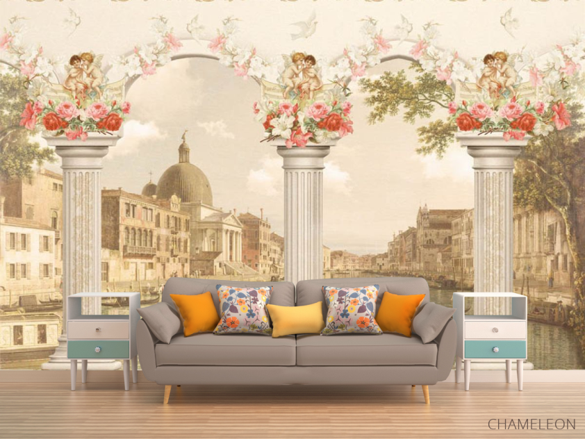 Фотообои Старинная фреска - 1