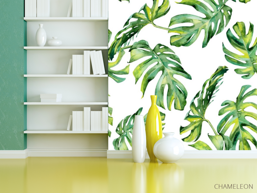 Фотошпалери тропічні листя - 3