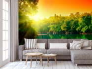 Фотообои Рассвет на речке - 3
