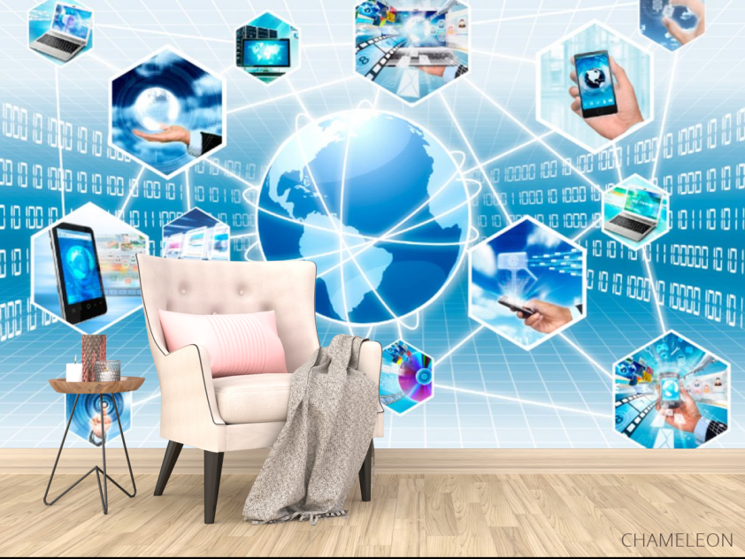 Фотообои Для кабинета информатики - 4