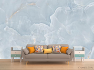 Фотообои Голубой мрамор - 1