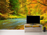 Фотообои яркий осенний лес - 2