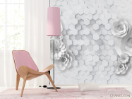 Фотошпалери 3D квіти - 4