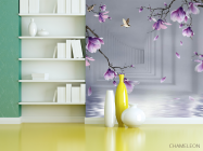 Фотошпалери 3Д тунель - 3