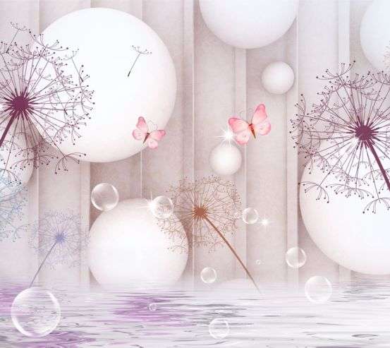 Фотошпалери кульбаби і кулі Фотошпалери кульбаби і кулі 29184