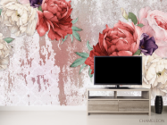 Фотообои Винтажные пионы - 2