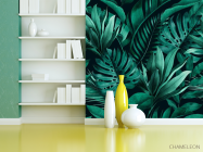 Фотошпалери листя зелені - 3