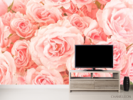 Фотообои Розы нежно-розовые - 2