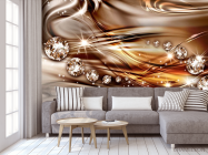 Фотообои Коричневая абстракция - 3