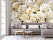 Фотообои Розы белоснежные - 3