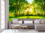 Фотообои Зеленые деревья - 3