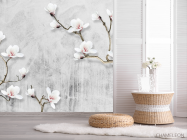 Фотошпалери гілки магнолії - 2