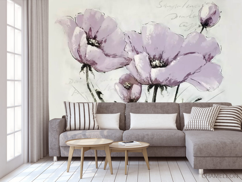 Фотообои дизайнерские маки - 3