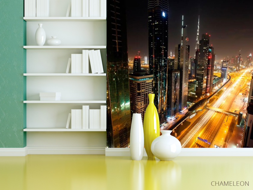 Фотошпалери Яркая, длинная дорога - 3