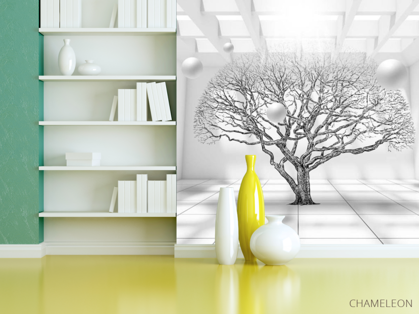 Фотошпалери Дерево в кімнаті - 3