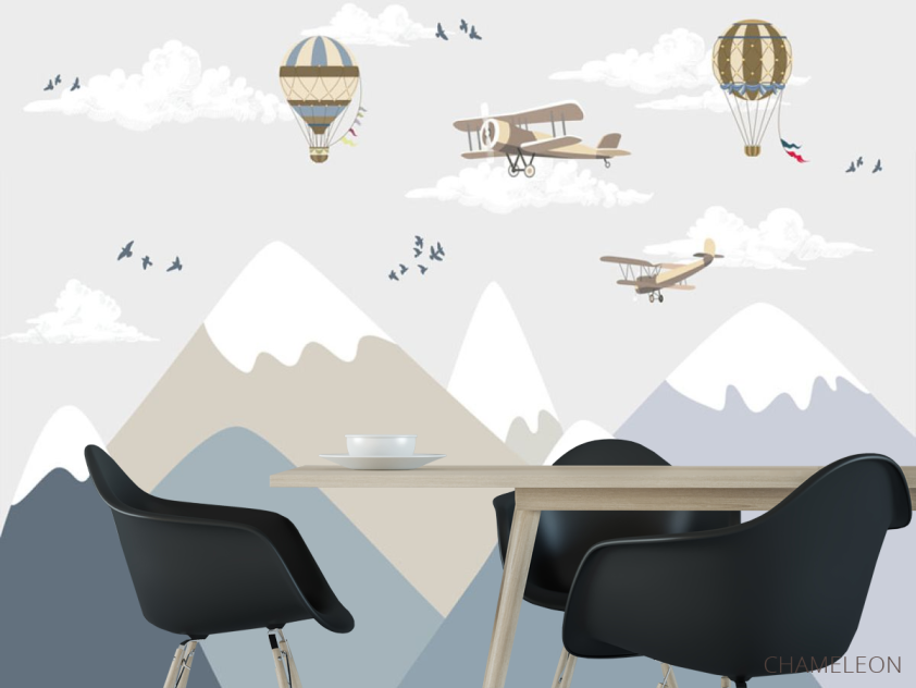 Фотошпалери Гори і літачки - 1