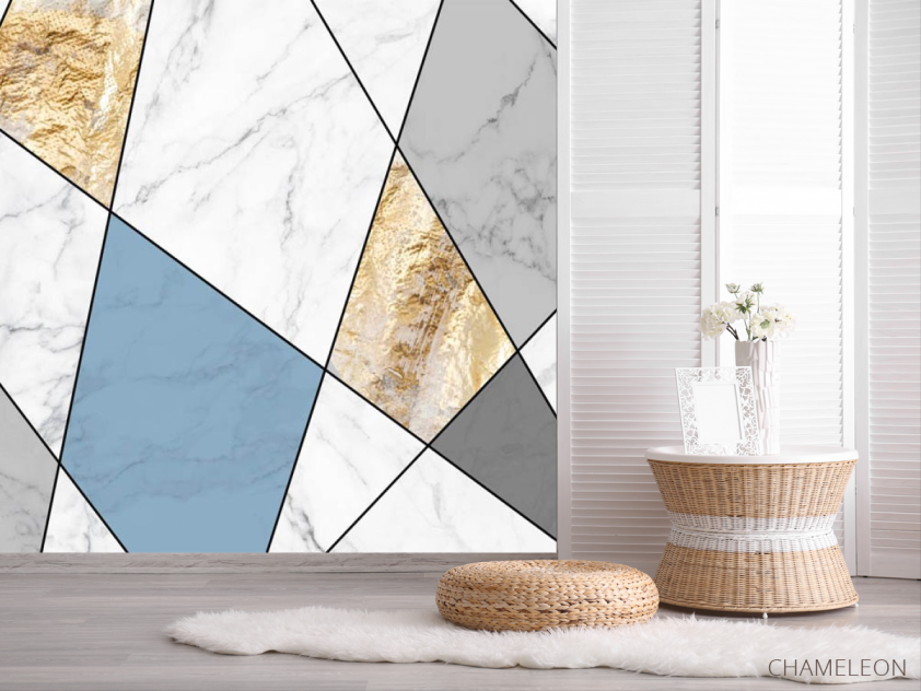 Фотошпалери Мармурова геометрія - 2