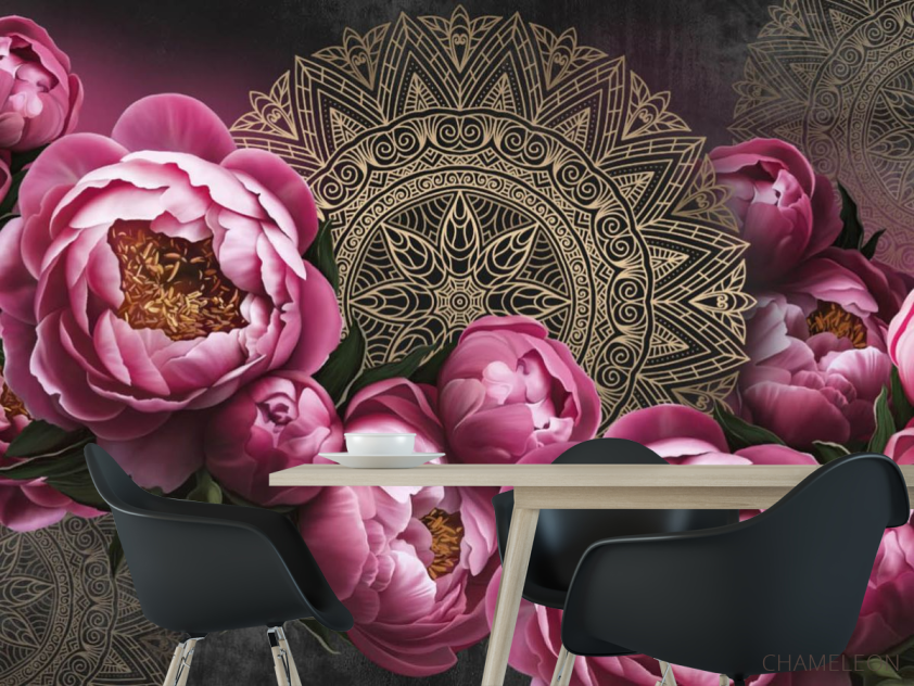 Фотошпалери квіти і схід - 1