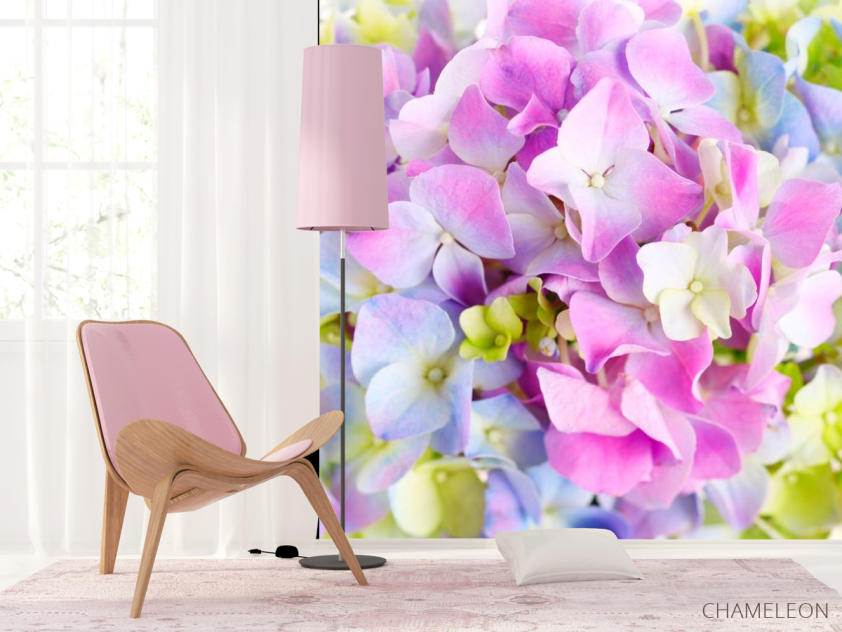 Фотообои Растровые цветы - 4