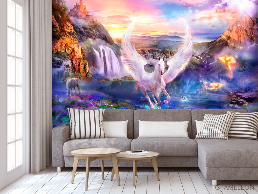 Фотообои Конь у озера - 3