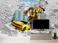 Фотообои Бамбелби из кирпичной стены - 2