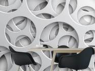 Фотообои 3д круги - 1