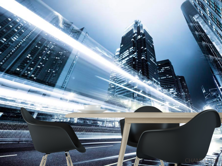 Фотошпалери Дорога, світло, Чикаго - 1